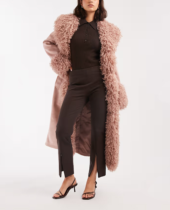 dámsky staroružový trenčkot