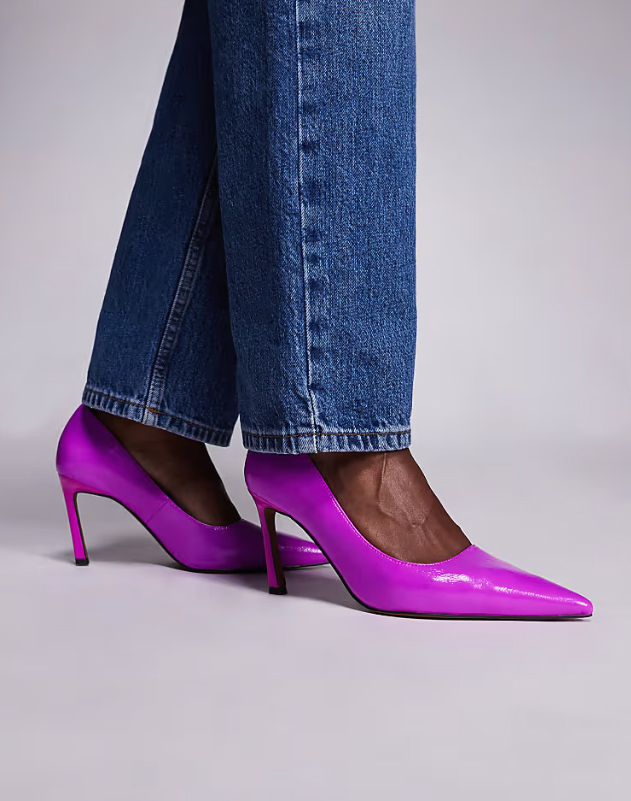 dámske purpurové lodičky