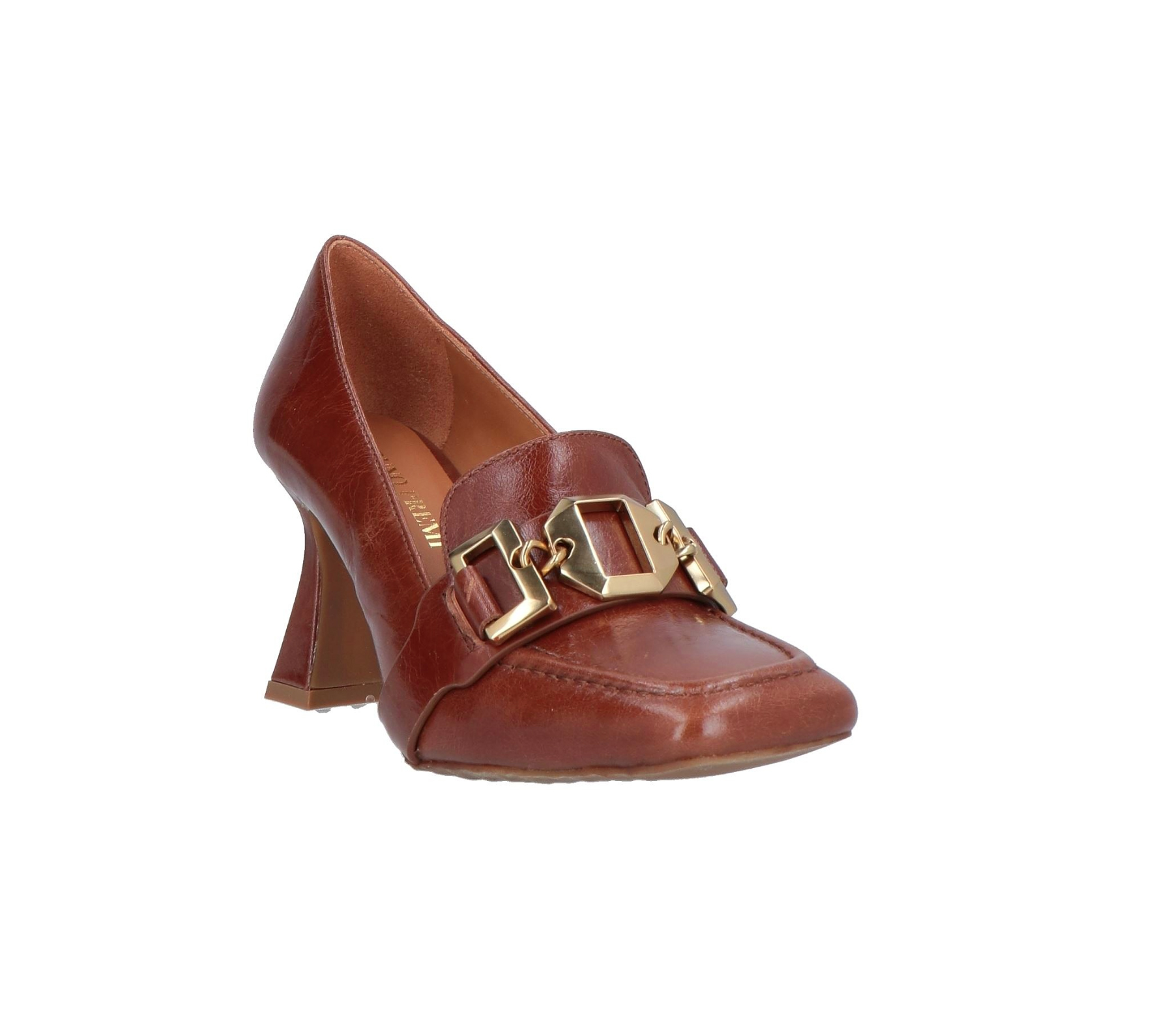 dámske kožené hnedé topánky