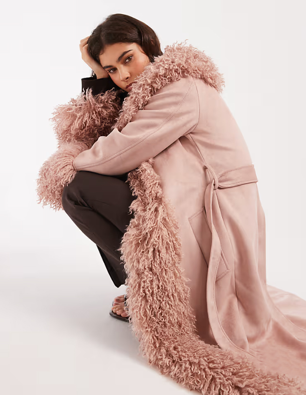 dámsky staroružový trenčkot