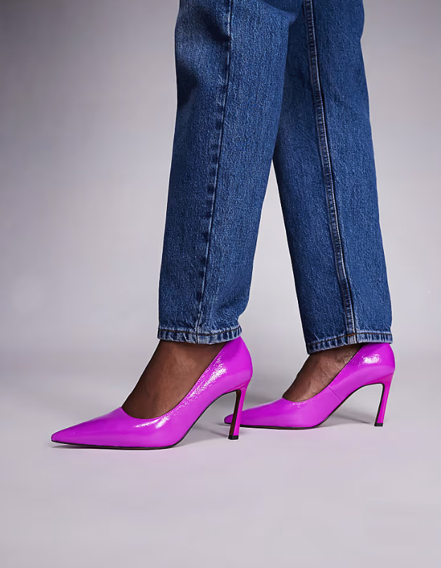 dámske purpurové lodičky