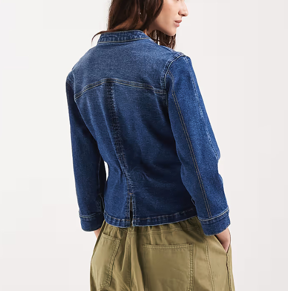 dámska rifľová bunda