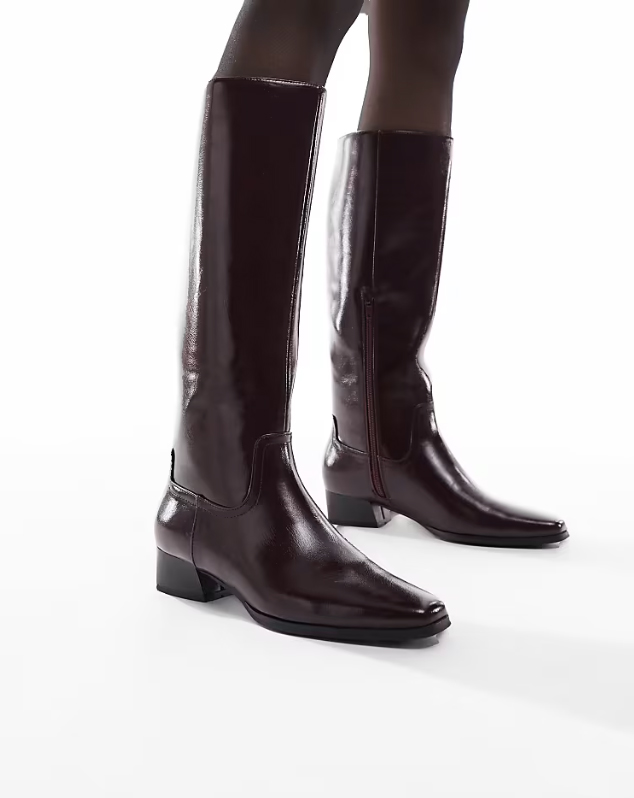 dámske westernové elegantné čižmy