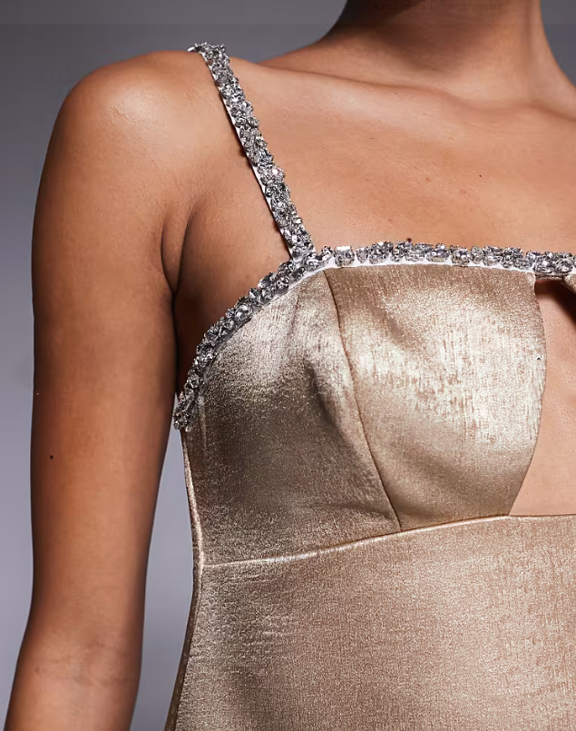 dámske párty mini šaty champagne