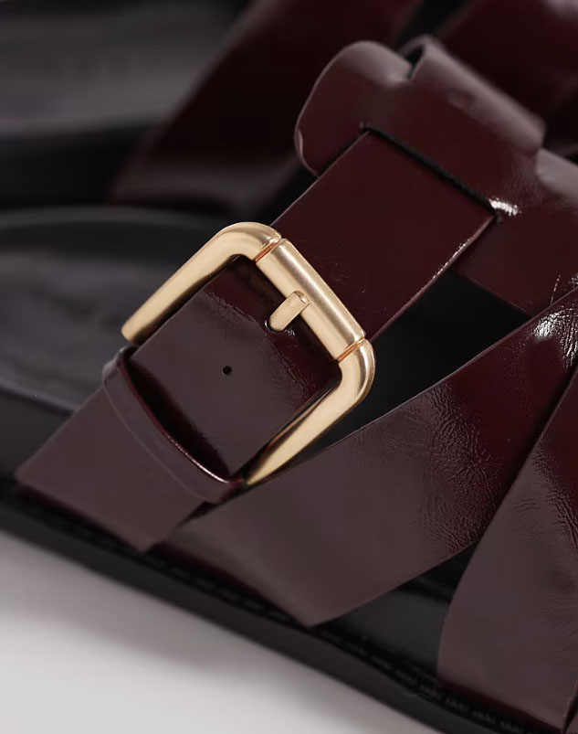 dámske prepletané šlapky