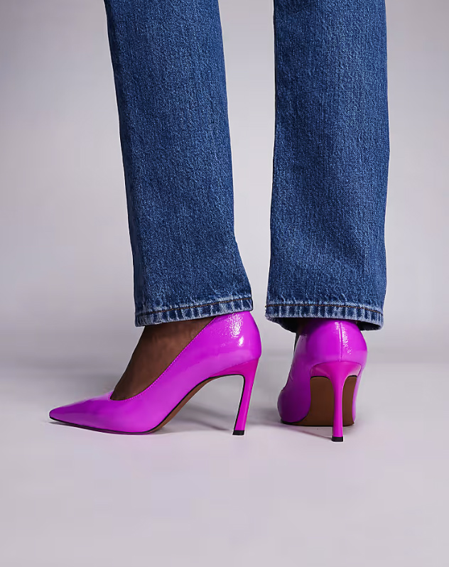 dámske purpurové lodičky