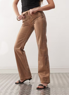 dámske metalické medené rifle