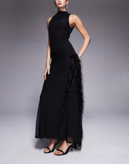 dámske elegantné čierne šaty