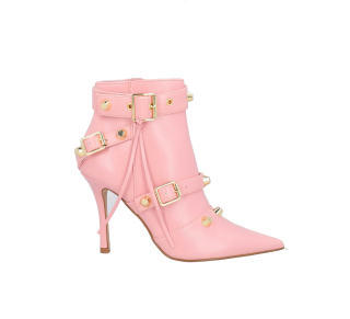 dámske ružové čižmy