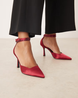 dámske vínové lodičky