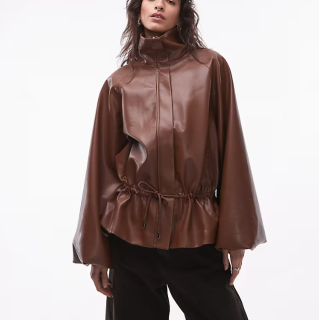 dámska čokoládová bunda